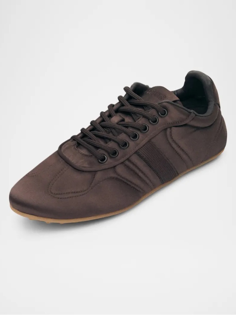 ALOHAS TB.69 Rife Shiny Vegan Low-Top Sneakers Womens Chocolate Brown Shoe Sz 6